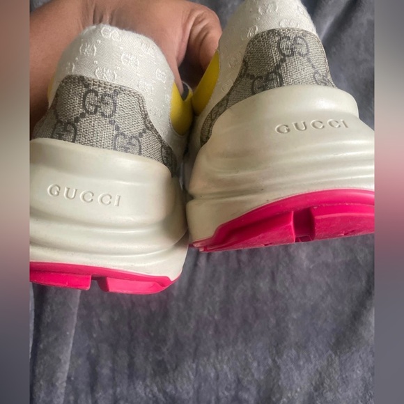 Gently used Gucci Rhyton sneakers - Picture 3 of 7